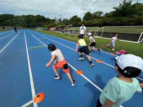 低学年の練習の様子です。