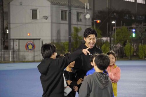子どもたちが自己主張しているところ