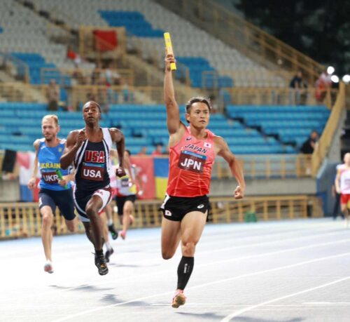 デフリンピック日本代表の佐々木琢磨選手