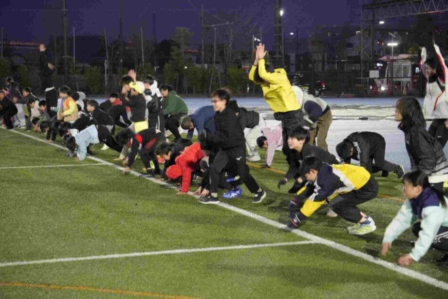 冬季練習みんなでがんばってます!