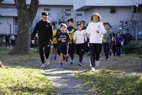 アップダウンもあるコース。コースが分かればペース配分も作戦がたてられますね!