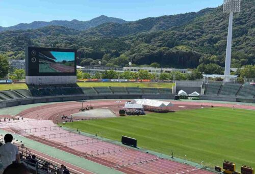 興奮、緊張、不安。全国大会の雰囲気は今も昔も変わりません。